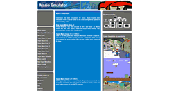 Desktop Screenshot of marioemulator.com